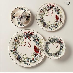 Lenox Winter Greetings 5 piece place setting